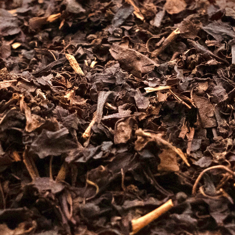 600g bag of Premium Loose Leaf Assam Black Tea, a robust milk tea base for bubble tea in the UK.