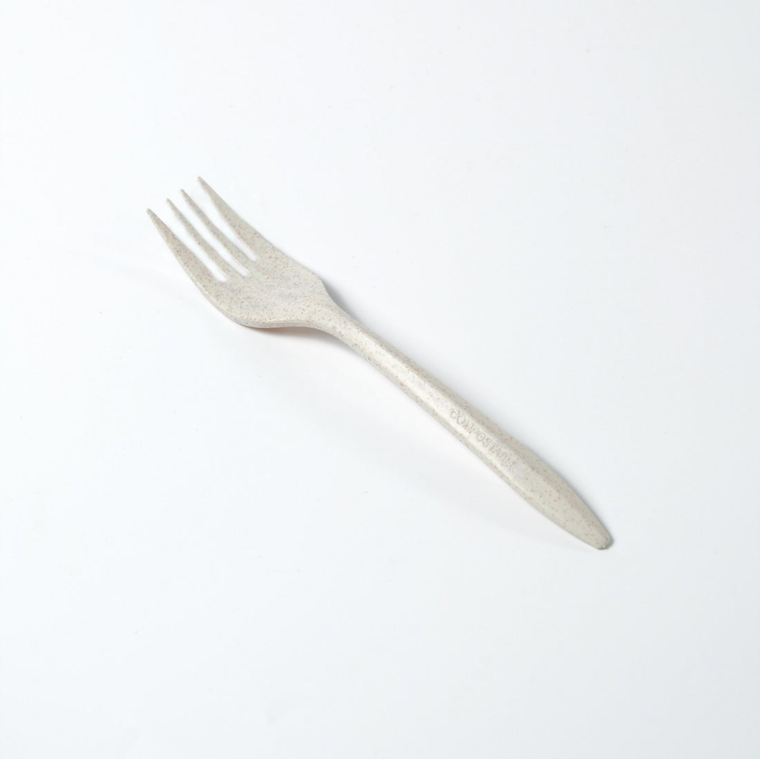 Pack of Compostable Forks, durable biodegradable cutlery for catering and event use in the UK.