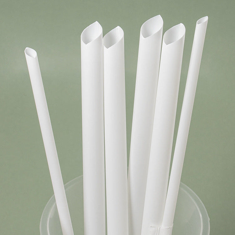 Bubble Crush Disposable Straws 100 PCS Individually Wrapped, PLA 100% Biodegradable Plastic Drinking Straws, Food-Safe for Coffee, Juice, and Soft Drinks