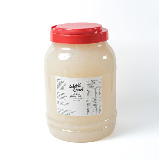 Bulk supply of Original Coconut Jelly cubes, high-quality, clear dessert and beverage topping for B2B.