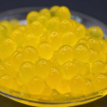 Premium Vegan Passion Fruit Popping Pearls (3.2KG), juicy topping for smoothies, desserts, and cocktails.