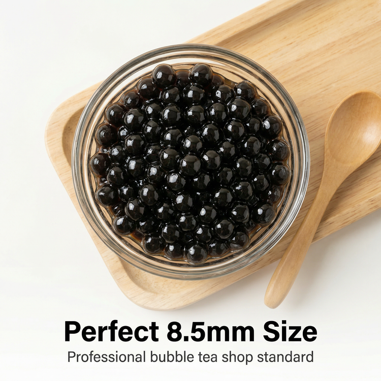 Tapioca Pearls 2.2 | Premium Boba for Bubble Tea | 3kg Bag