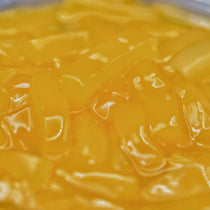 Wholesale Passion Fruit Coconut Jelly (4KG), tangy and chewy Nata de Coco topping for UK bulk supply.