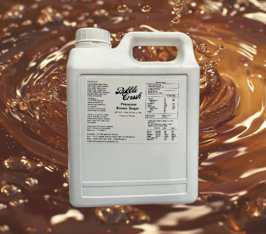 Brown Sugar Syrup 2.5KG | Rich Caramelized Bubble Pearl Coating Sweetener UK