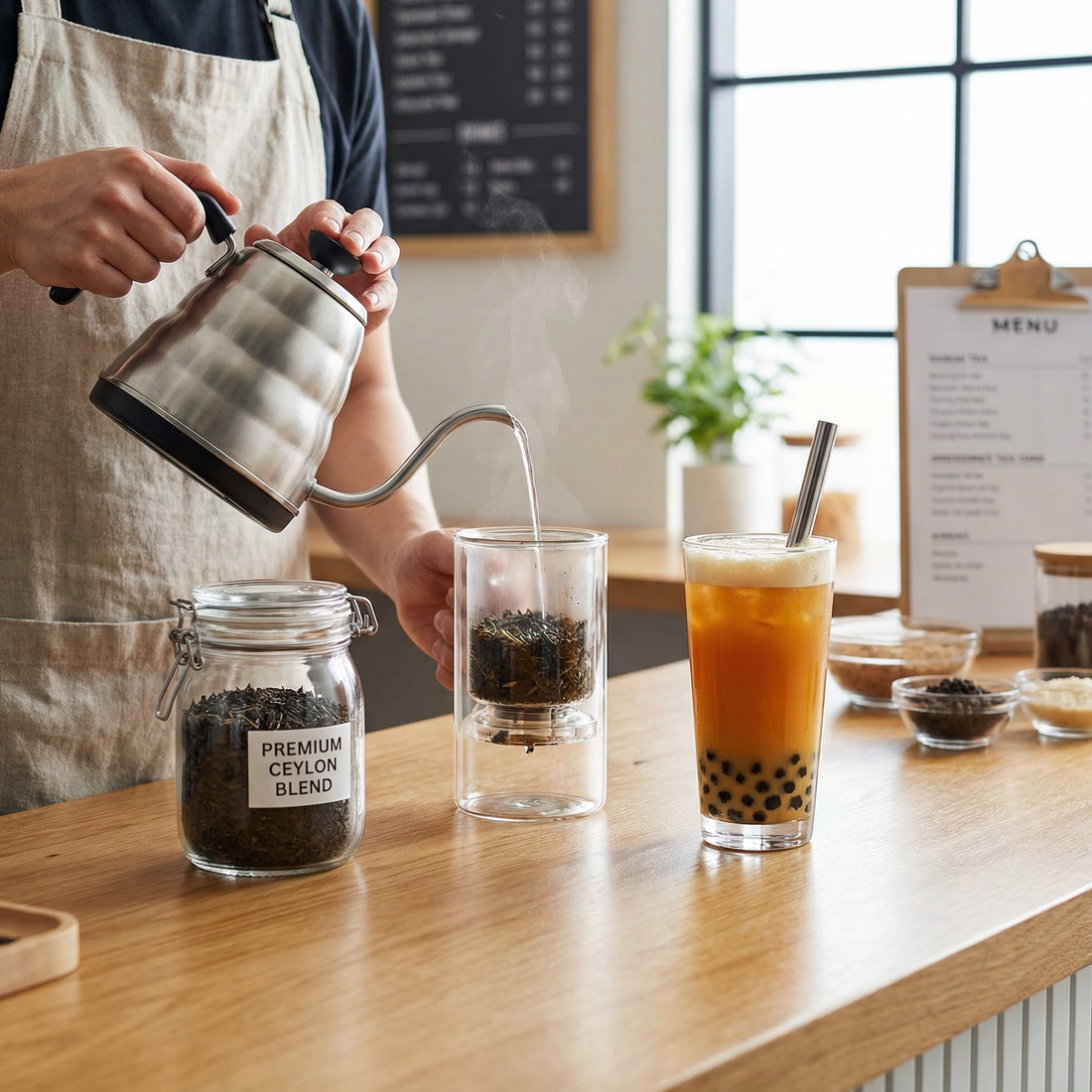 Tea Leaves vs Milk Tea Powder: Which Is Better for UK Bubble Tea Shops?