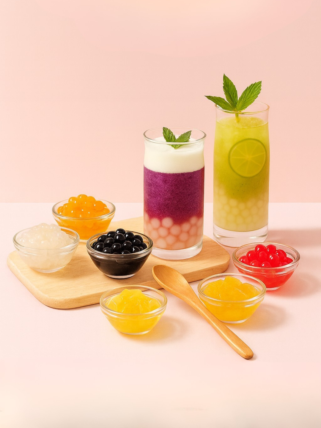 Bubble Tea & Dessert Toppings – Tapioca Pearls, Jellies, and More