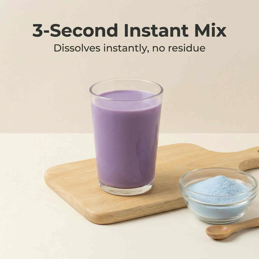 3-in-1 Taro Milk Tea Powder | Instant Bubble Tea Powder