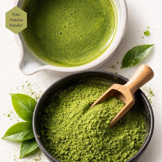 Pure Matcha Powder 100g – Barista Grade for Bubble Tea, Lattes & Smoothies