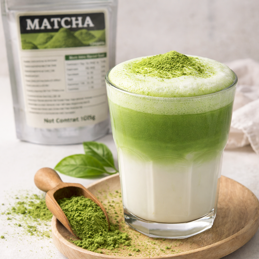 Pure Matcha Powder 100g – Barista Grade for Bubble Tea, Lattes & Smoothies