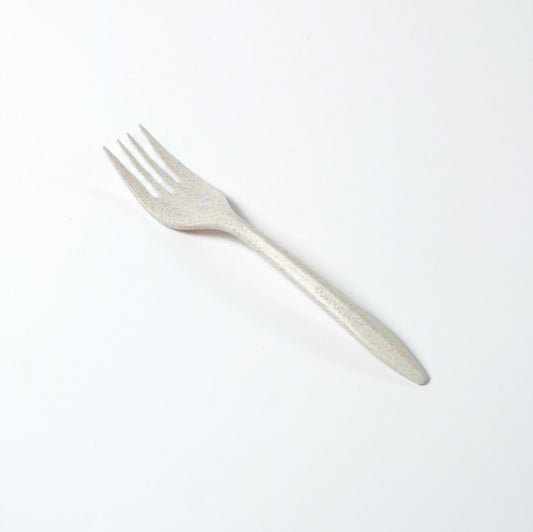 Pack of Compostable Forks, durable biodegradable cutlery for catering and event use in the UK.