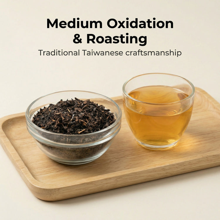 Dong Ding Oolong Tea | Taiwanese Loose Leaf