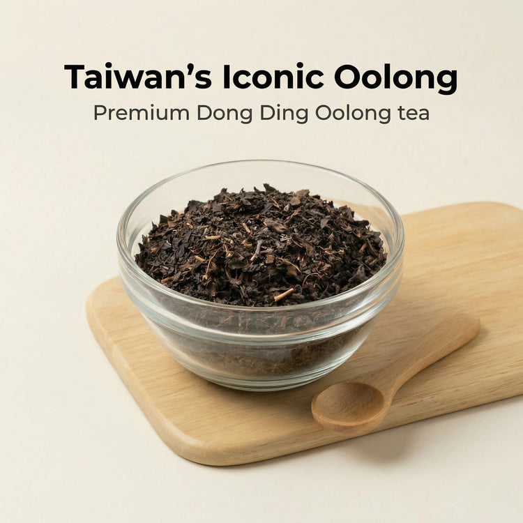 Dong Ding Oolong Tea | Taiwanese Loose Leaf