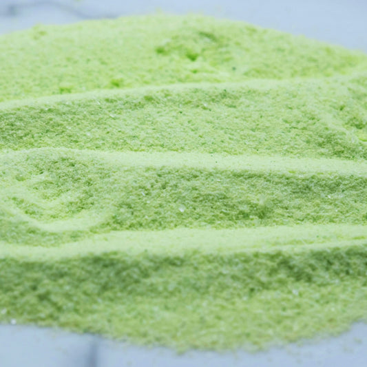 1kg bag of premium Vegan Honeydew Bubble Tea Powder for making instant fruit milk tea in the UK.