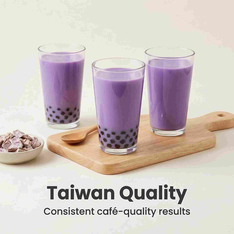 3-in-1 Taro Milk Tea Powder | Instant Bubble Tea Powder