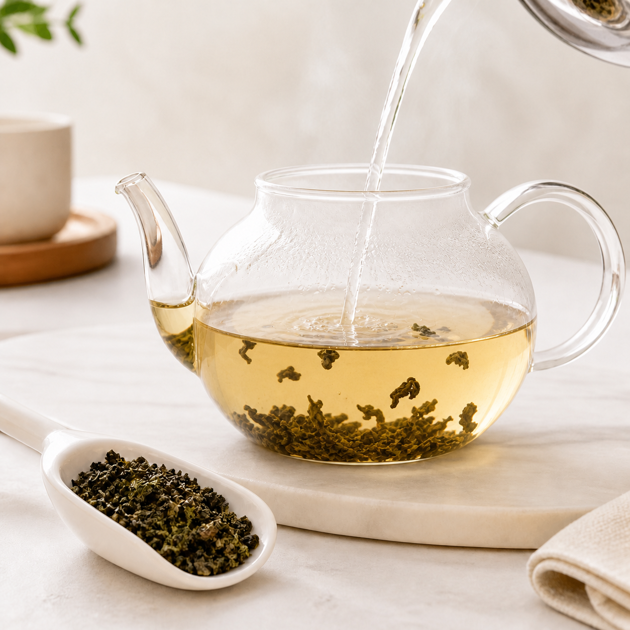 Peach Oolong Tea |Fruity Loose Leaf Tea