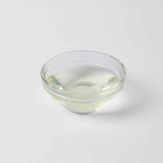 Finished Lychee Iced Green Tea or sparkling water, showcasing the refreshing and sweet Asian fruit flavour.