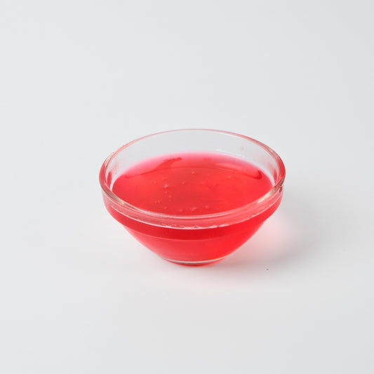 2.5L bottle of Premium Vegan Rose Syrup, a delicate floral flavour for bubble tea and desserts in the UK.